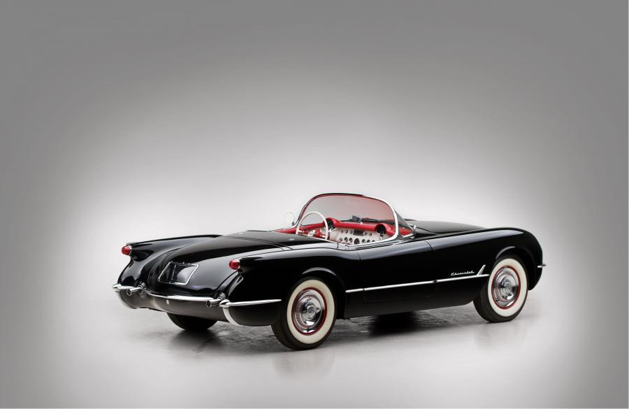  Chevrolet Corvette Roadster Black 1954 года  (фото 22 из 22)